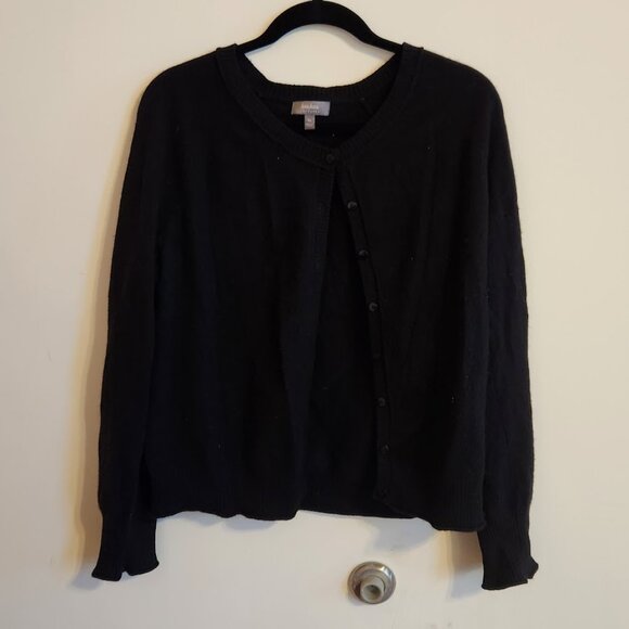 Neiman Marcus The Cashmere Collection Button Front Cardigan XL - Picture 1 of 4